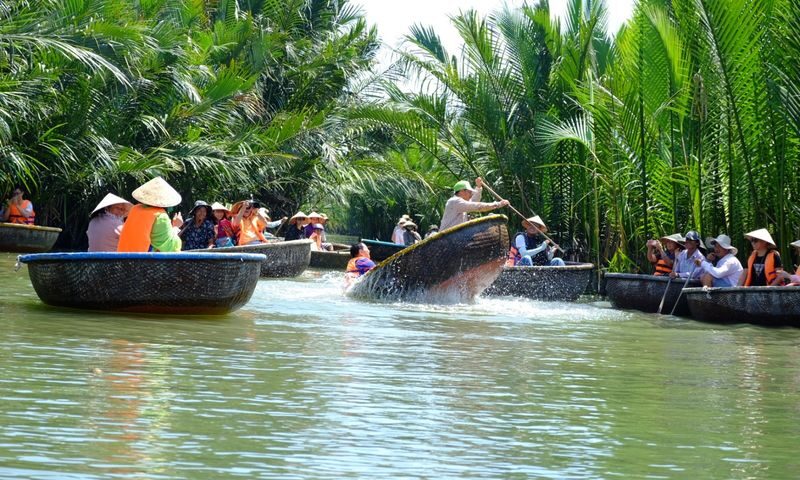 Vietnamese Cooking Class, Market Tour & Coconut Forest Basket Boat - Cam Thanh’s coconut forest by basket boat