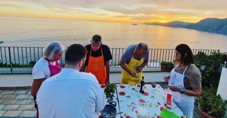 Vietri Sul Mare: Dining Experience at a Locals Home - Culinary Features