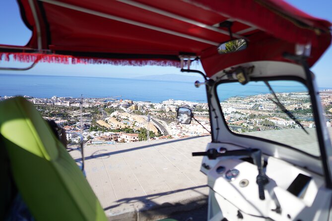 Views & Drinks Tour by Tuk Tuk in Costa Adeje - The Caldera Del Rey Crater