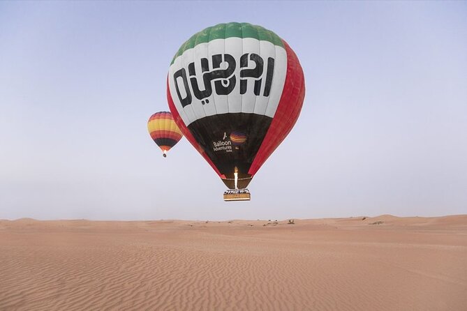 Views Of Dubai Beautiful Desert By Hot Air Balloon - Booking Information