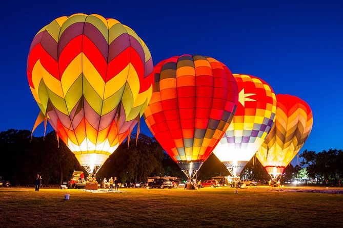 Views Of Dubai Beautiful Desert By Hot Air Balloon - Starting Time