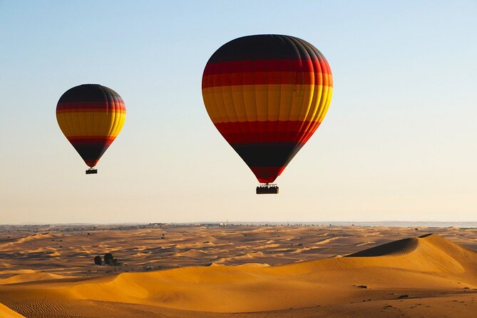 Views Of Dubai Beautiful Desert By Hot Air Balloon - Accessibility
