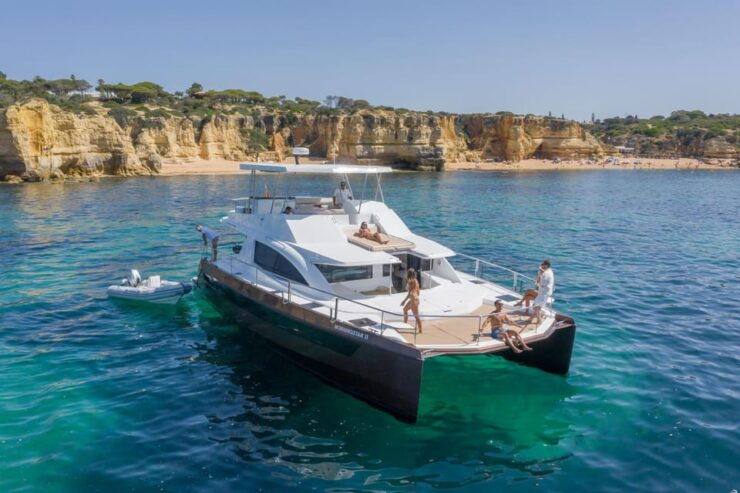 Vilamoura: Luxury Yacht Tour With Champagne and Sunset Views - Gourmet Dining and Entertainment Options