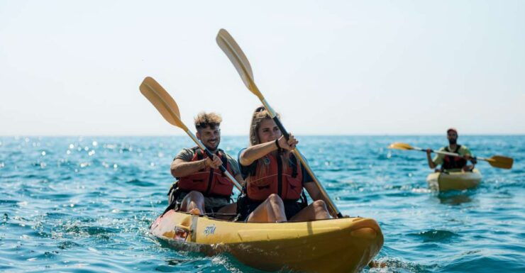 Vilanova I La Geltrú: Guided Sitges Coast 3-Hour Kayak Tour - Tour Overview