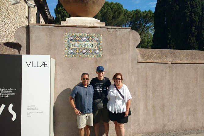 Villa DEste and Tivoli From Rome Skiptheline Tickets Included - Common Questions