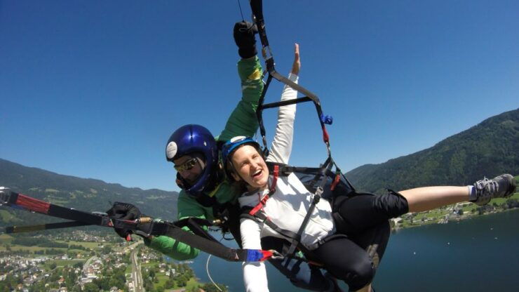 Villach/Ossiachersee: Paragliding 'Action' Tandem Flight - Location and Accessibility