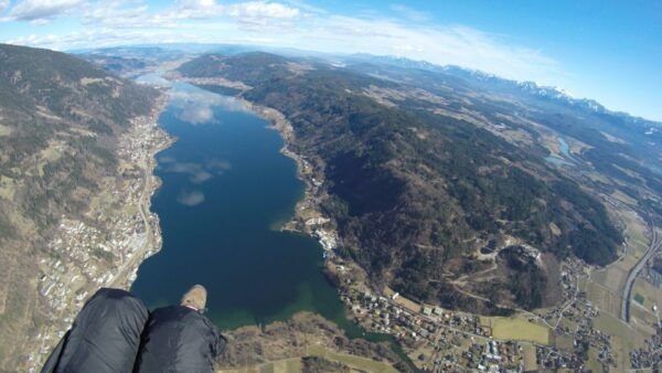 Villach/Ossiachersee: Paragliding "Panorama" Tandemflug - Duration and Starting Times