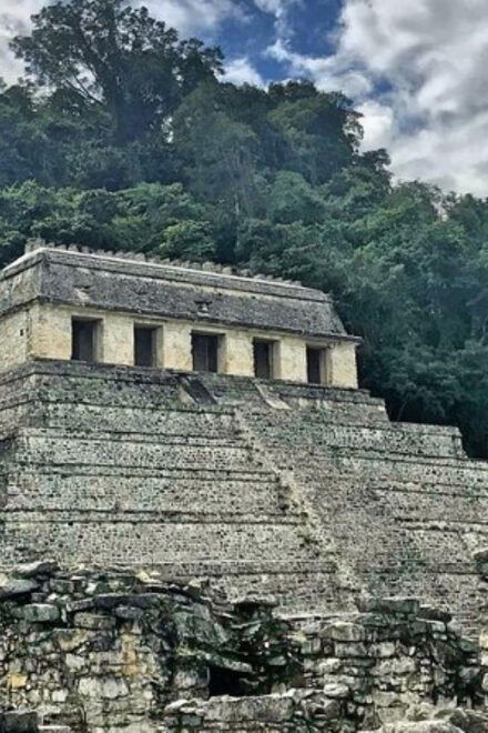 Villahermosa: Roberto Barrios Waterfall and Palenque - Palenque Archaeological Zone