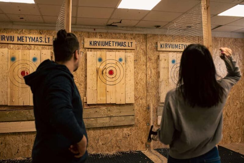 Vilnius: Indoor Axe-Throwing Experience - Who Should Consider This Experience?