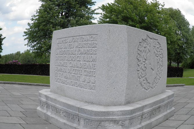 Vimy and Flanders Fields Canadian Battlefield Tour From Lille - Common Questions