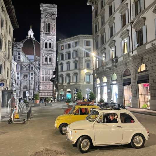 Vintage 500 Night Cruise in Florence, 20:30-22 - Experience Highlights
