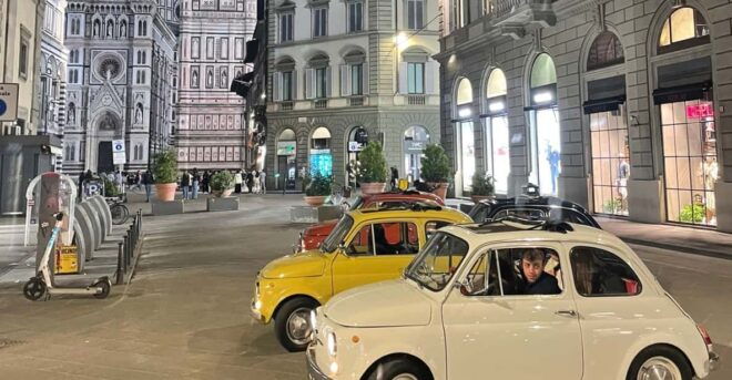 Vintage 500 Night Cruise in Florence, 20:30-22 - Meeting and Preparation
