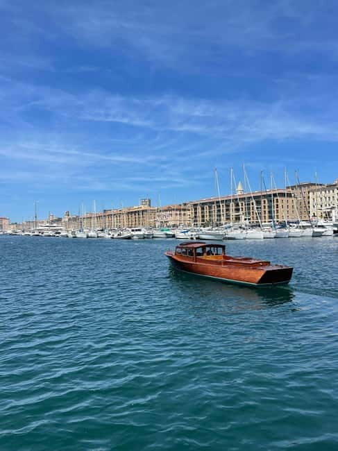 Vintage boat tour of Marseille - small groups (5h) - Additional Details: Comfort, Flexibility, and Value
