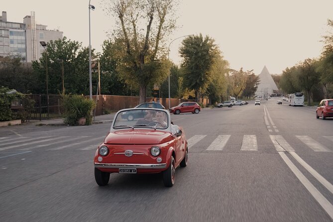Vintage Fiat 500 Cabriolet: Private Tour to Romes Highlight - Vintage Fiat 500 Cabriolet Experience
