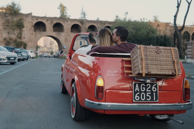 Vintage Fiat 500 Cabriolet: Private Tour to Romes Highlight - Inclusions and Meeting Point