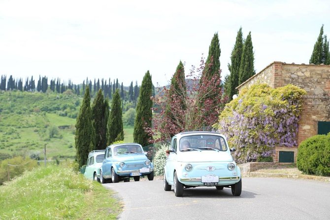 Vintage Fiat 500 Tour From Siena: Tuscan Hills and Winery Lunch - Pricing and Booking Details