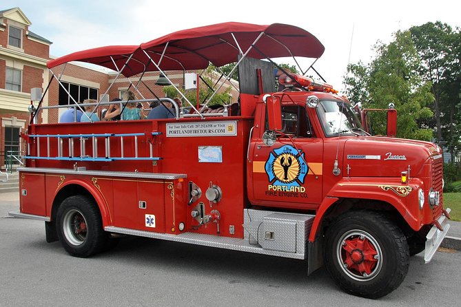 Vintage Fire Truck Sightseeing Tour of Portland Maine - Meeting and Pickup Instructions