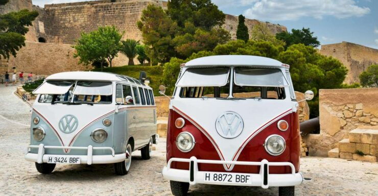 Vintage Tour Around Alicante in Genuine Kombi T1 Vans - Languages and Group Type