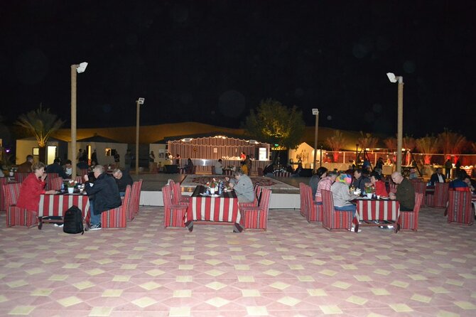 VIP Desert Sarafi: Sandsarari, Quad Bike, Camel Ride & BBQ at Luxury Camp - Minimum Travelers and Additional Information