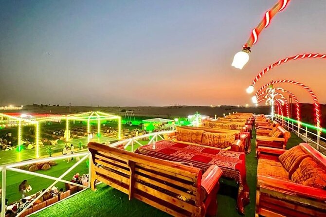 VIP Dubai Desert Safari With Live BBQ Dinner and Live Shows - Inclusions
