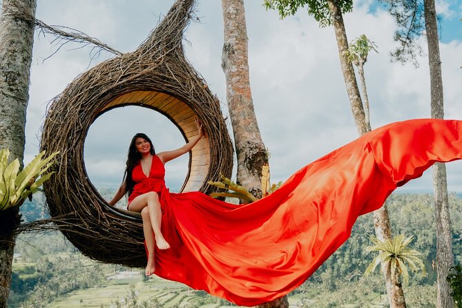 VIP Flying Dress Photoshoot - Swing, Birds Nest & Rice Terrace - VIP Flying Dress Photoshoot Overview