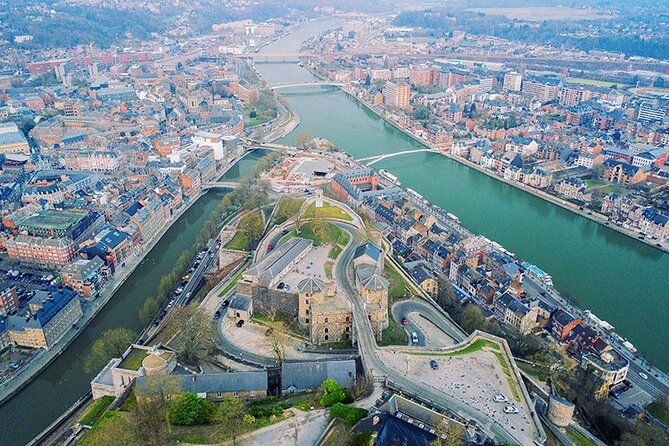 VIP Helicopter Flight Over Namur - Total Weight Limit