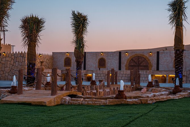 VIP Heritage Desert Safari Dubai Experience - Arabic Tea, Camel Ride, Henna