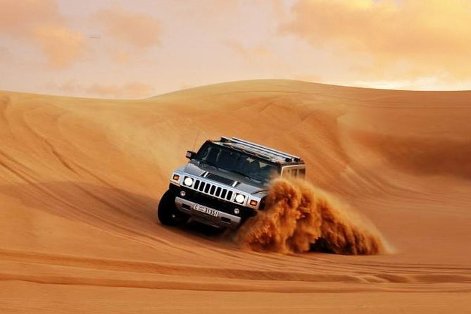 Vip Hummer H2 Desert Safari BBQ Dinner 7 Live Shows ( Private for 5 to 6 Pax) - Camel Ride Experience