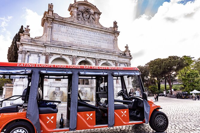 VIP Late Night in Rome: Golf Cart Drinks & Bites Tour - Tour Overview