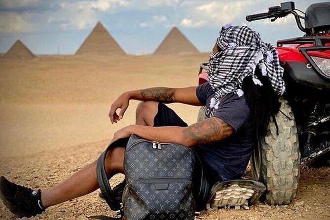 Vip Tour Giza Pyramids,Sphinx ,ATV,Camel Ride and Dinner Cruise - Booking Process