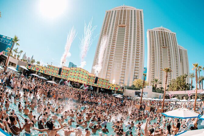 VIP Vegas Pool Crawl: Drinks, Entry & Party Bus - What’s Included and Excluded