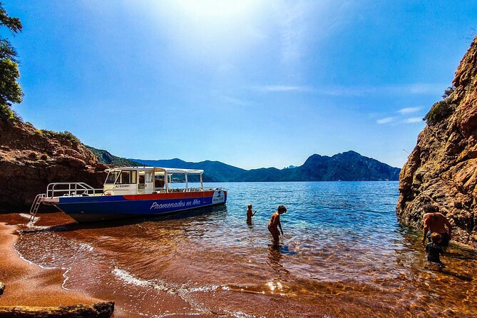 Visit by Boat to Piana Scandola With Swimming and a Stopover at Noon in Girolata - The Sum Up