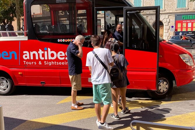 Visit of Antibes Juan-Les-Pins by Convertible Bus - Hidden Gems in Antibes