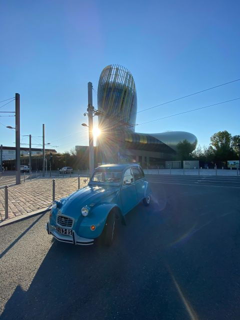 Visit of Bordeaux Unesco by 2cv Car & Delicacies - Tour Details