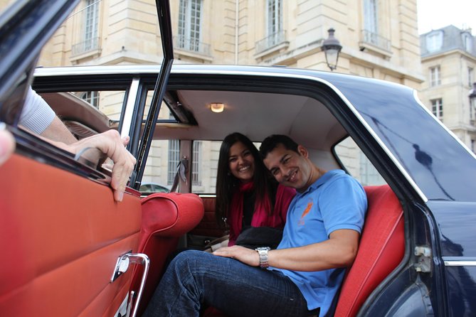 Visit Paris in a Vintage Car - Inclusions