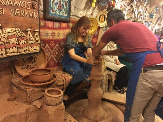 Visit to Cappadocia Ceramic Workshop and Carpet Store - Supporting Local Womens Co-operatives