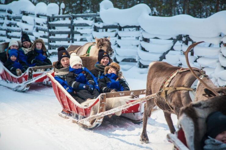 Visit to Santa's Village and Snowmobiling to Reindeer Farm - Activity Details