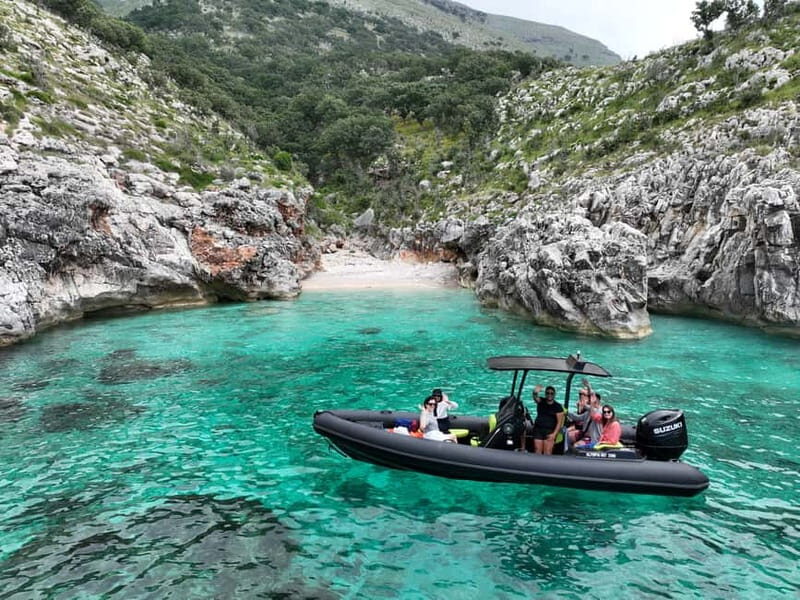Vlore: Dafina Cave & Haxhi Ali cave Private Guided Tour - Karaburun Beach & St. Koli Bay