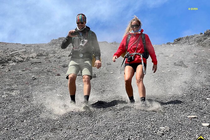 Volcanological Excursion of the Wild and Less Touristy Side of the Etna Volcano - End Point and Health Considerations