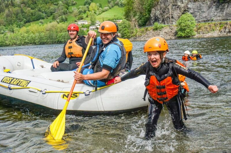 Voss: Family Rafting on the Vosso River - Whats Included and Whats Not