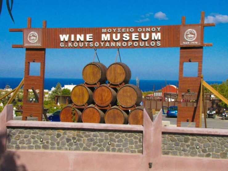 Vothonas: Wine Museum Ticket With Tastings and Audio Guide - Experience Highlights