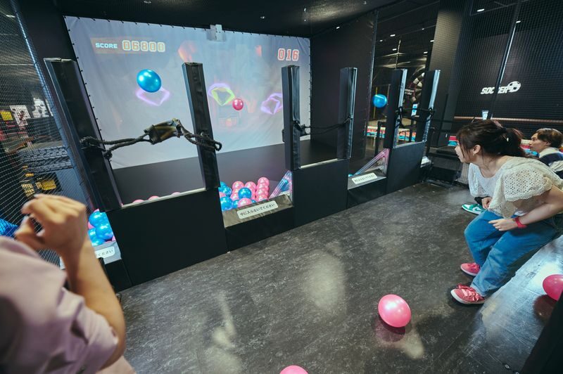 VS PARK LaLaport EXPOCITY Ticket in Osaka - The 30-minute ticket calls for quick choices