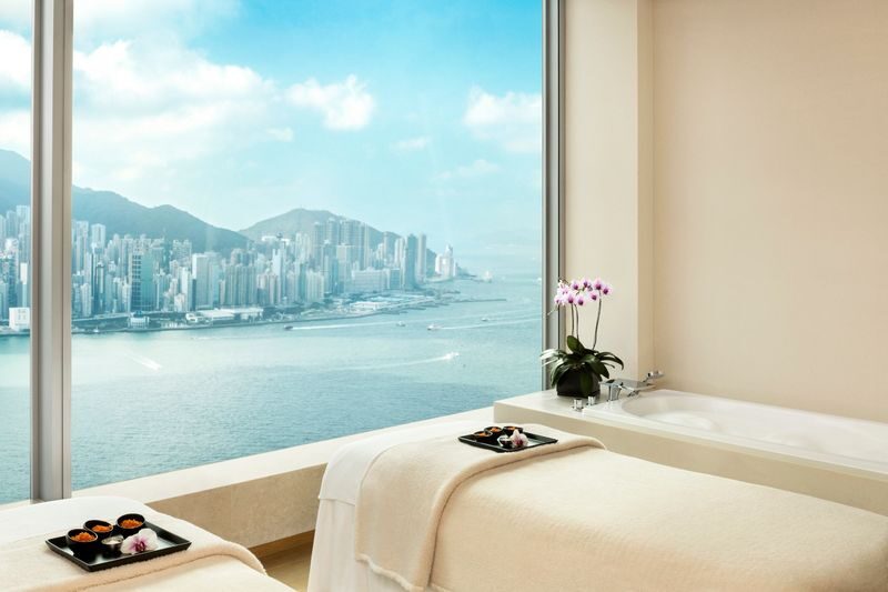 W Hong Kong - Bliss Spa Experience | Kowloon Station - Sauna, steam, pool, and the view