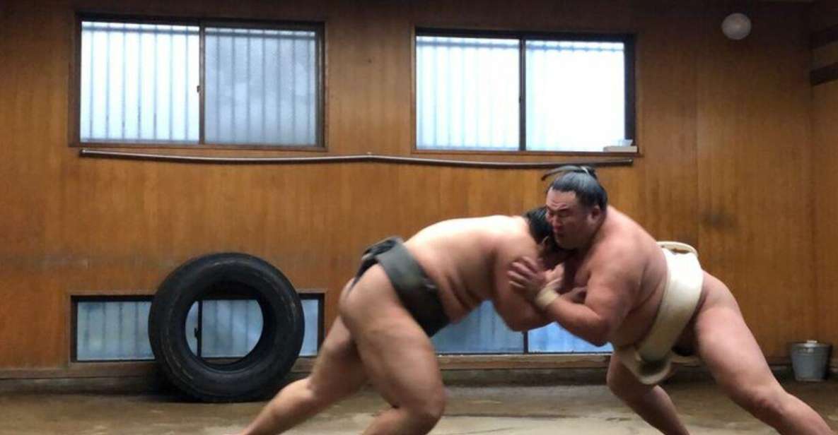 [W/ Sumo Lunch] Tokyo Sumo Morning Practice Tour in Ryogoku - Activity Overview