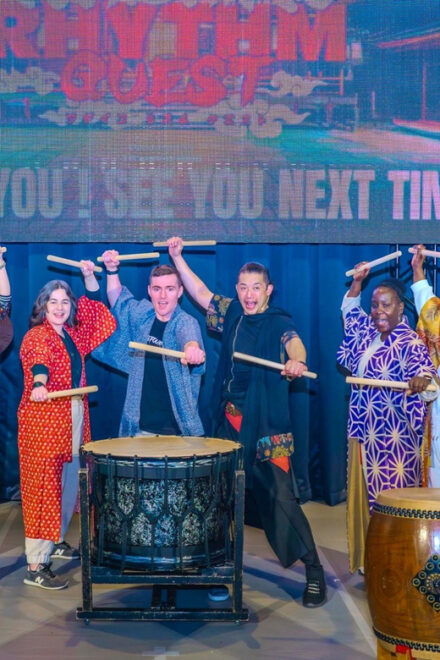 Wa" Daiko RHYTHM Quest (WADAIKO Rhythm Quest) WADAIKO Experience - Activities Included