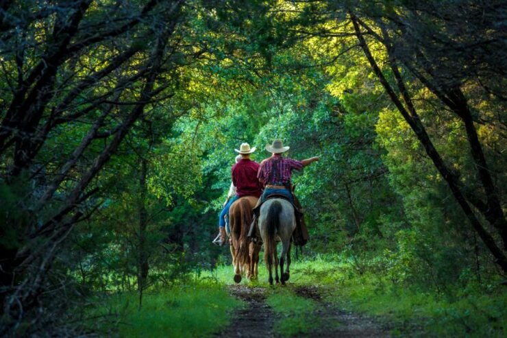 Waco: Sunset Horseback Ride With Campfire, S'mores, & Games - Activity Details