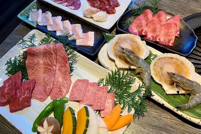 Wagyu & Seafood Yakiniku Dinner Course at Kyo Kurozakura Restaurant, Kyoto - Dinner Course Details