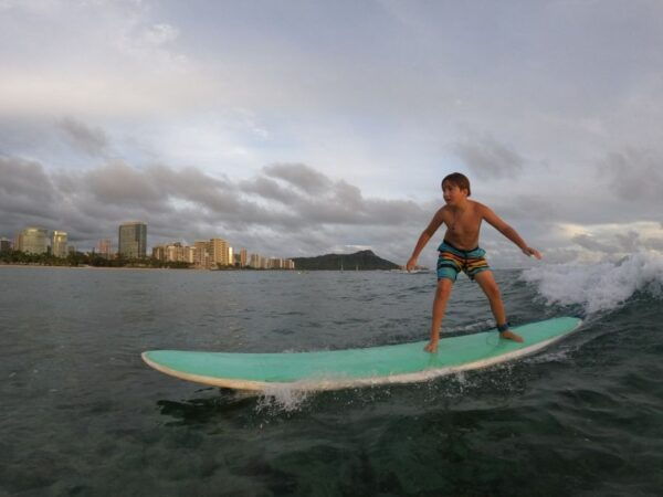 Waikiki: 2-Hour Private or Group Surfing Lesson for Kids - Free Cancellation