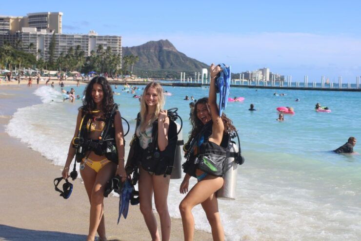 Waikiki: Honolulu Beginner Scuba Diving With Videos - Booking Information