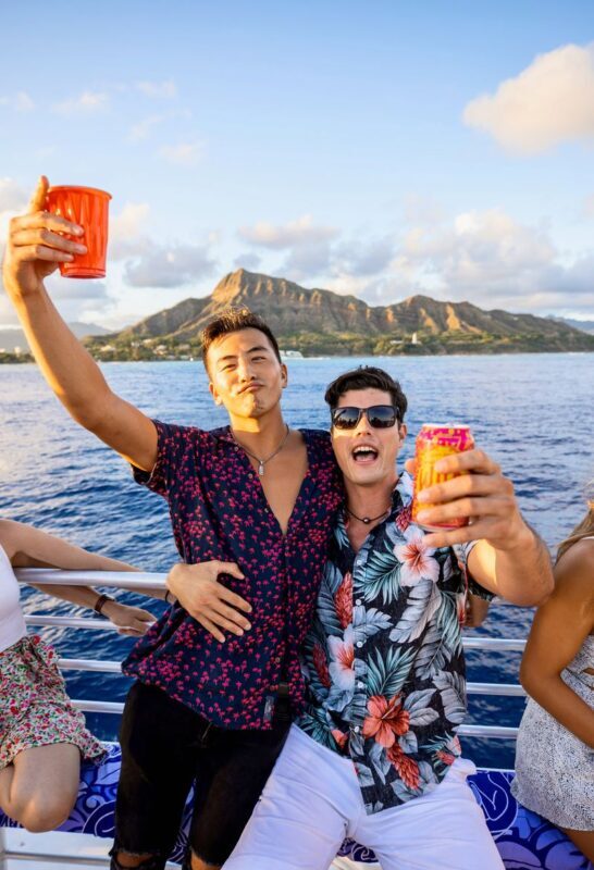 Waikiki Party Cruise in Oahu with a Complimentary Drink - The schedule, from check-in to return